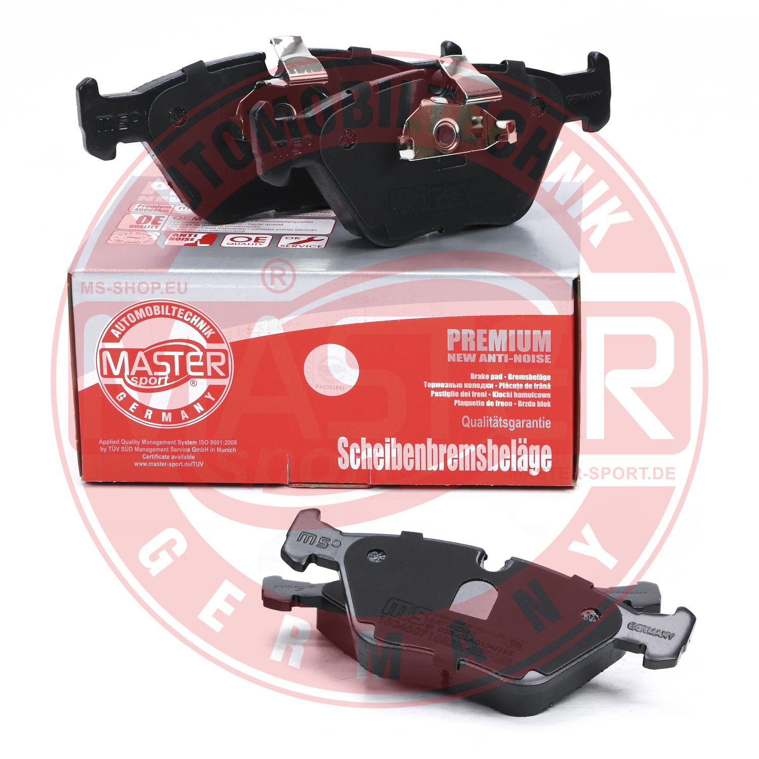 Placute frana MASTERSPORT GERMANY 13046071552N-SET-MS